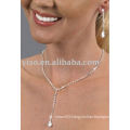 pearl shaped rhinestone jewelry set